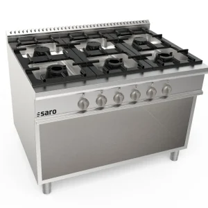 Direct Beschikbaar SARO Gasfornuis open onderbouw 6 pits LQ - LQ / CUG6BA