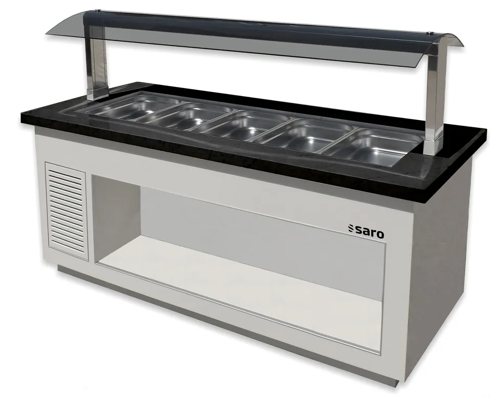 Op = Op SARO Warm buffet model PREMIUM LINE SB-H 230 wit