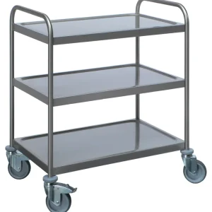 Serveerwagen model SW 3 - 870x575x(H)970mm Merkproduct