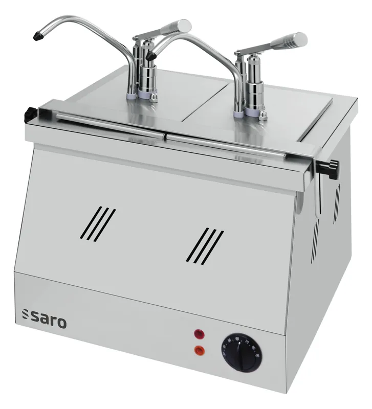 Koopje SARO Bainmarie 2 x 1/4 en 2 x 1/6 met pompkop BM-0214