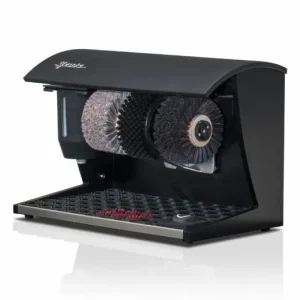 Schoenpoetsmachine Elégance Couleur - 3 Borstels - Staal - Zwart - 500(l)x300(d)x360(h)mm Alleen Vandaag
