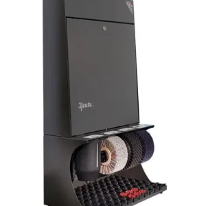 Speciale Aanbieding Schoenpoetsmachine Ronda 30 - 3 Borstels - Staal - leder - 460(l)x300(d)x790(h)mm