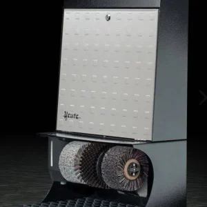 Schoenpoetsmachine Ronda 30 - 3 Borstels - Staal - RVS design - 460(l)x300(d)x790(h)mm Koop Vandaag