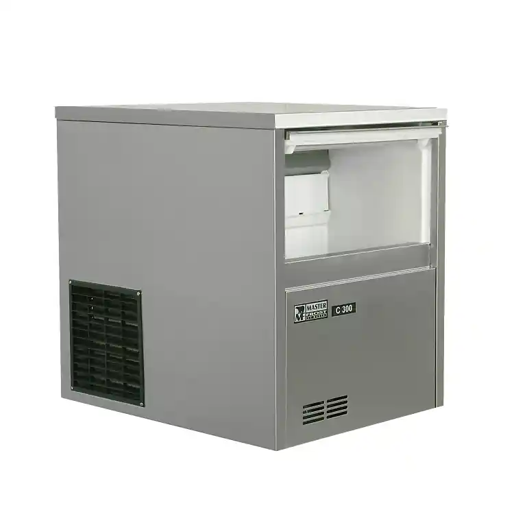 Speciale Aanbieding Masterfrost ijsblokjesmachine 30 kg- massieve ijsblokjes