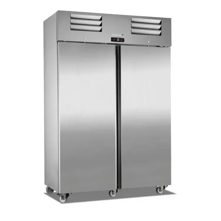 Marecos Excel line roestvrijstalen GN 2/1 vriezer 1400 liter- geforceerd gekoeld Betrouwbaar