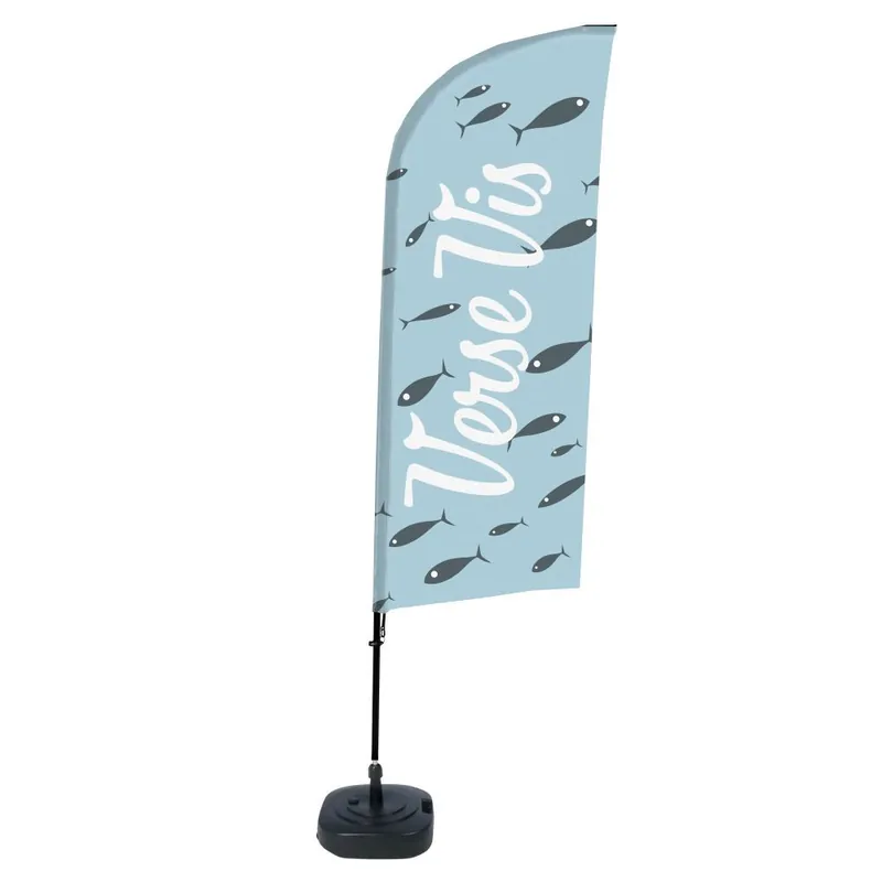 Speciale Aanbieding Beachflag Complete Set Verse Vis