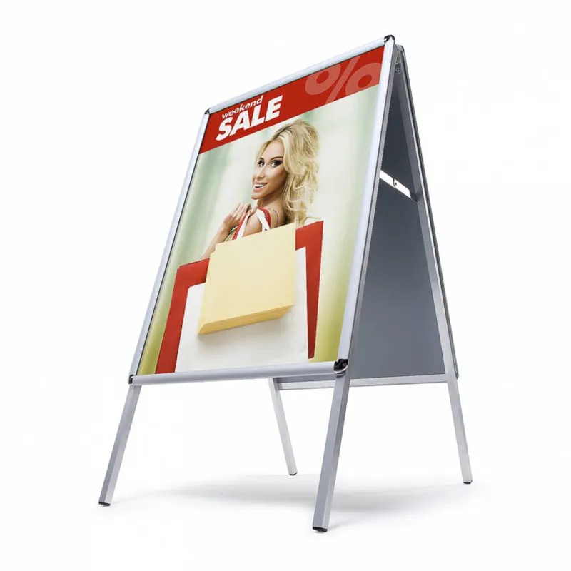 A-Bord Aluminium 25 mm Profieldikte Ronde hoeken 70 x 100 cm Dagaanbieding