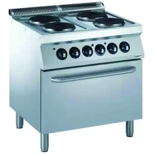 Goedkoop PRO 700 Elektrische FORNUIS 4 PLATEN MET Elektrische OVEN