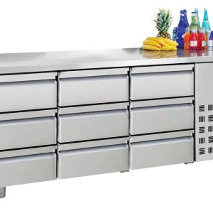 700 KOELWERKBANK 9 LADEN Weekendaanbieding