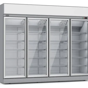Flitsaanbieding KOELKAST 4 GLASDEUREN INS-2060R