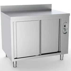 Tijdelijk Beschikbaar 700 WARMHOUDKAST MET SPATRAND 2,4 Kw - 1200X700X(h)850MM