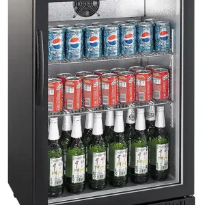BARKOELER ZWART 1 DEUR - 600x520x(H)900mm Aanbieding