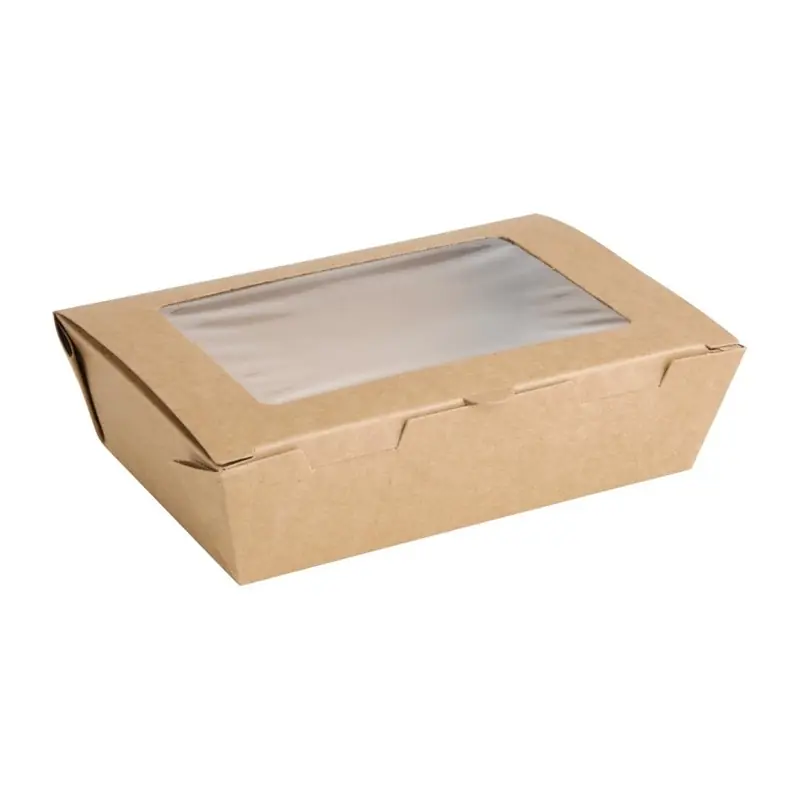 Saladeboxen met PET Venster 700ml - 200 Stuks Speciale Aanbieding