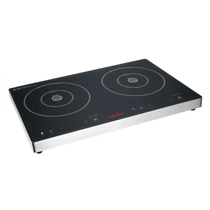 Direct Beschikbaar Dubbele Inductiekookplaat 3000W