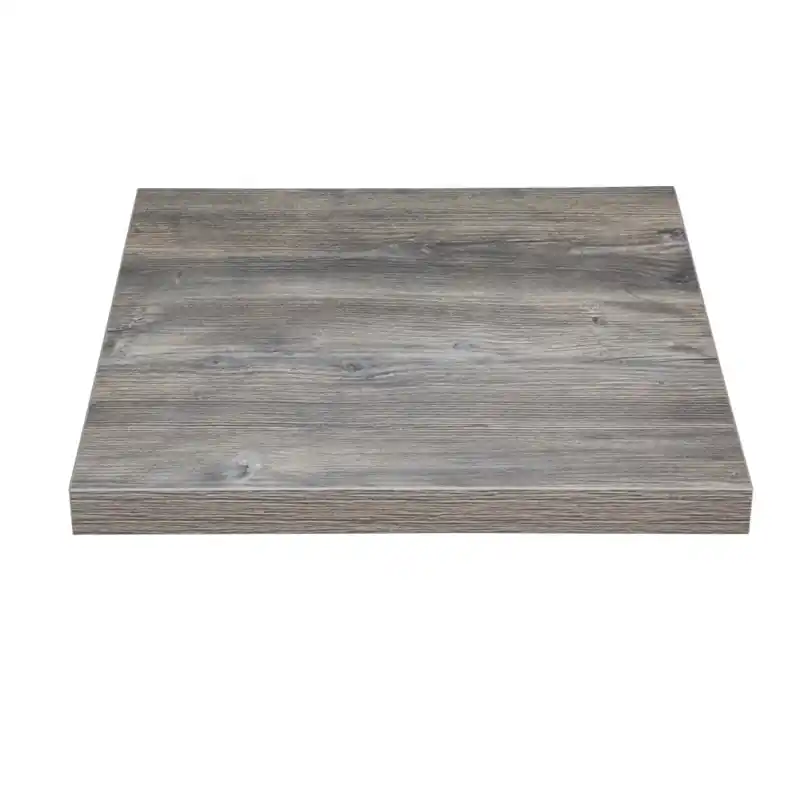Snelle Levering Melamine Tafelblad Essenhout Effect - 70x70cm