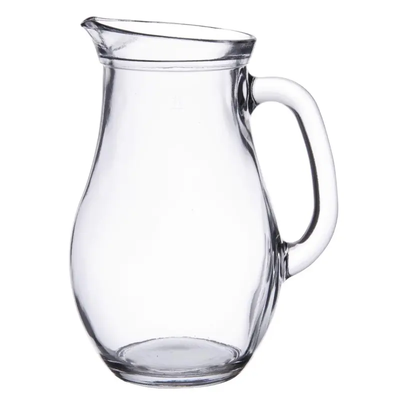 Bistro Glazen Kan 1 Liter - 6 Stuks Flitsaanbieding