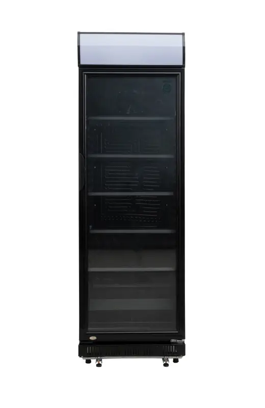 Exquisit Display Koeling Zwart - 347 Liter - 635x620x(H)1935mm Gratis Retour