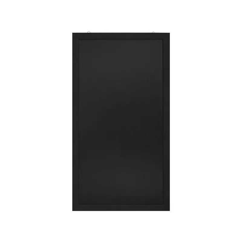 Wand krijtbord Zwart - 60x110cm - 5 maten Direct Verzonden