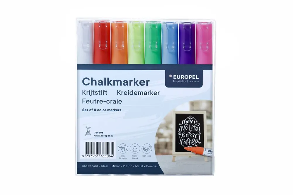 Krijtstiften 3mm - Assorti 8 stuks Gereduceerde Prijs