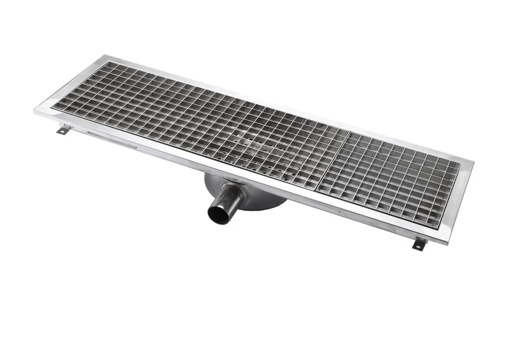 Betaalbaar Vloerput - RVS - 900x300x(h)133mm