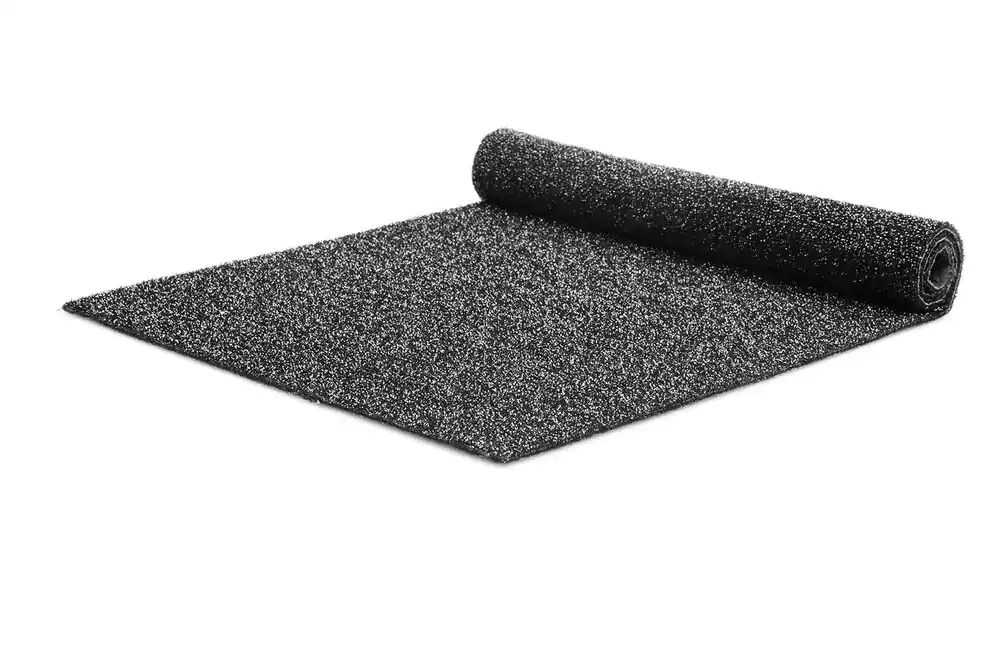 Glitterloper antraciet - 5x 1 meter breed - Met brandcertificaat Goedkoop