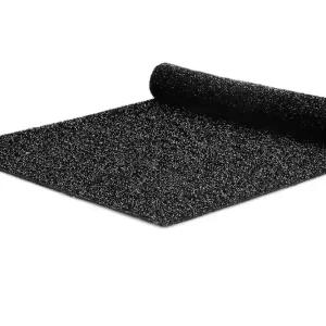 Exclusieve Aanbieding Glitterloper zwart - 5x 2 meter breed - Met brandcertificaat