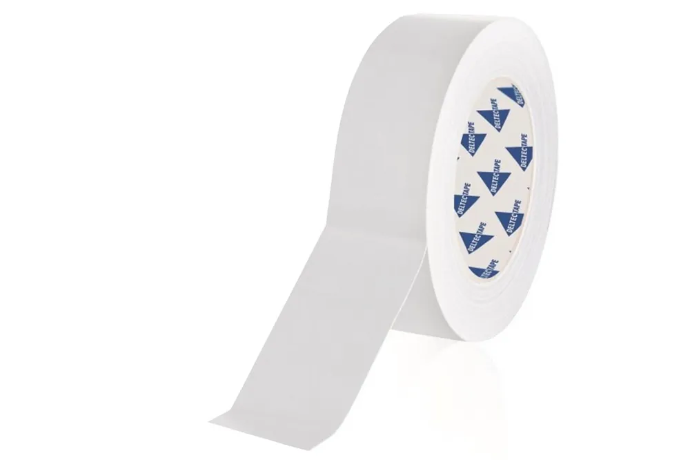 Direct Beschikbaar Gaffertape wit - 25 meter