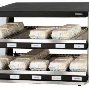 Warmhoudvitrine voor Hamburgers L - 1106x700x(H)691 mm Goedkoop
