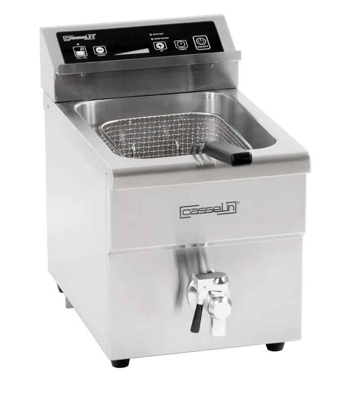 Inductie Friteuse met Aftapkraan - 8 Liter Betaalbaar