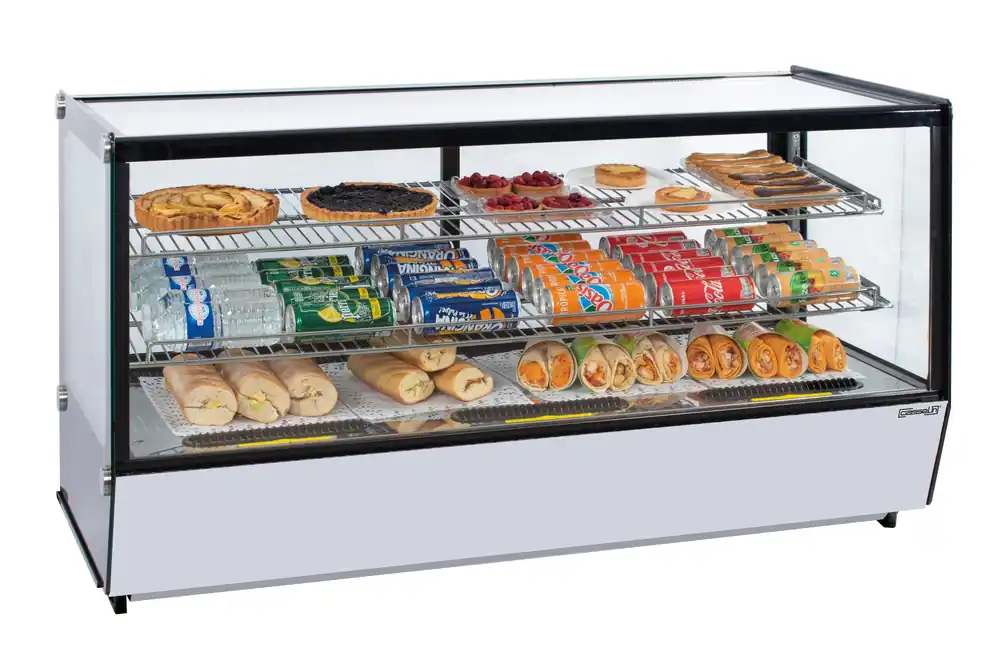 Inbouw Koelvitrine 200 Liter - 1227x568x(H)686mm Laatste Kans