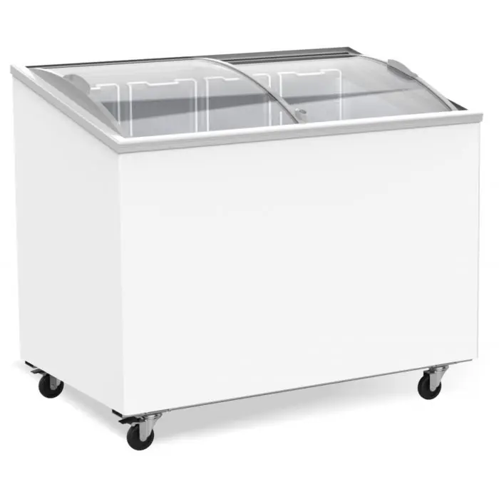 Vrieskist met glasdeksel - 297 liter Meest Verkocht
