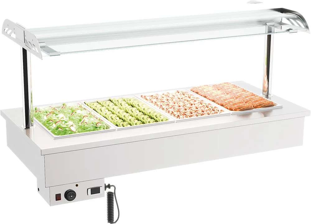 Nu Kopen Drop-In Bain-Marie - 4x 1/1GN