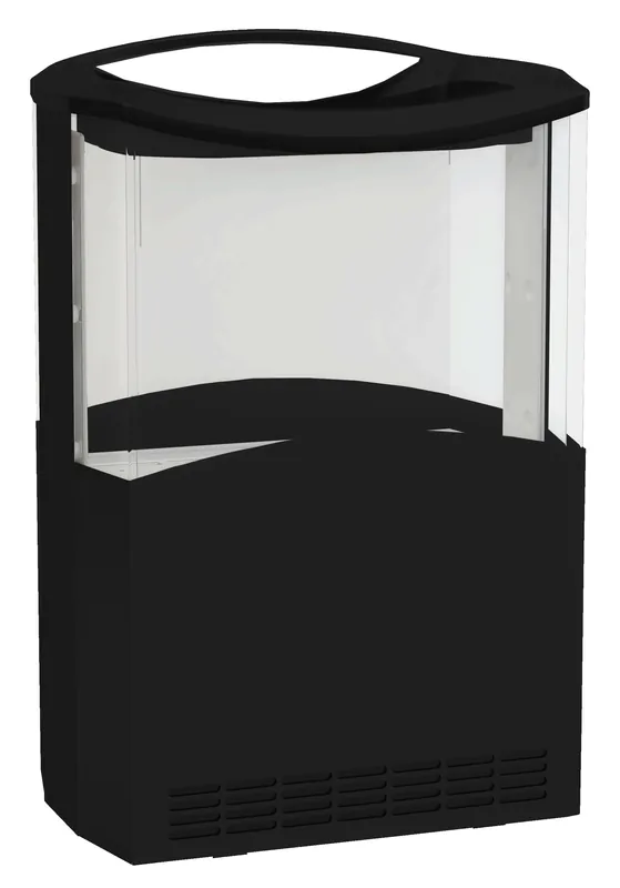 Gecertificeerd Impulskoeler open - Zwart - 110 liter
