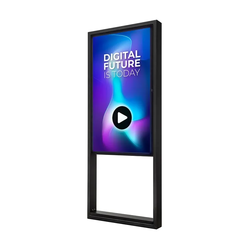 Outdoor digitale totem Design - Met 55" Samsung scherm Premium