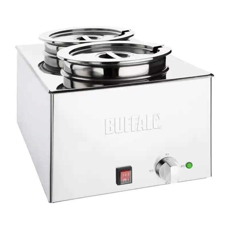 Bain-Marie met 2x 5,2L bakken Tijdelijk Beschikbaar