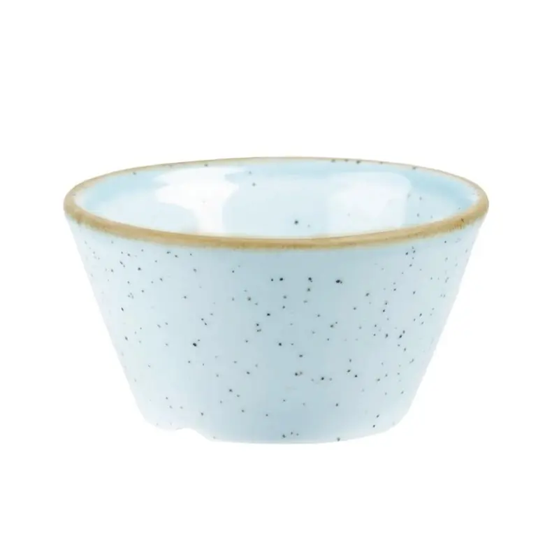 Dipschaaltje 88ml - Blauw porselein - 12 stuks Beperkte Voorraad