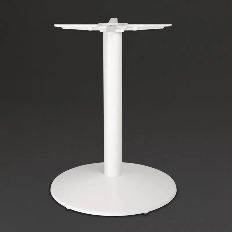 Hete Deal Gietijzeren tafelpoot Bolero wit - 548x(h)728mm