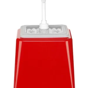 Bestseller Sausdispenser met pomp 2,5L - Rood