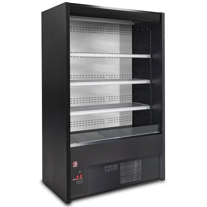 Must-Have Wandkoelmeubel zwart - 1800x710x(h)1995mm
