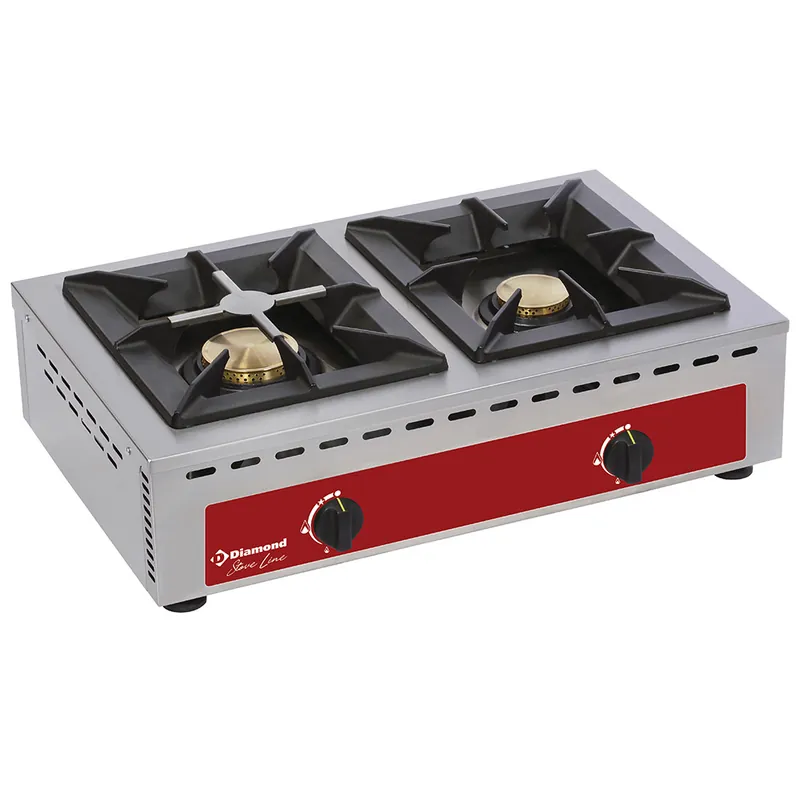 Hete Deal Tafelmodel gasfornuis - 2 branders 7+5 kW