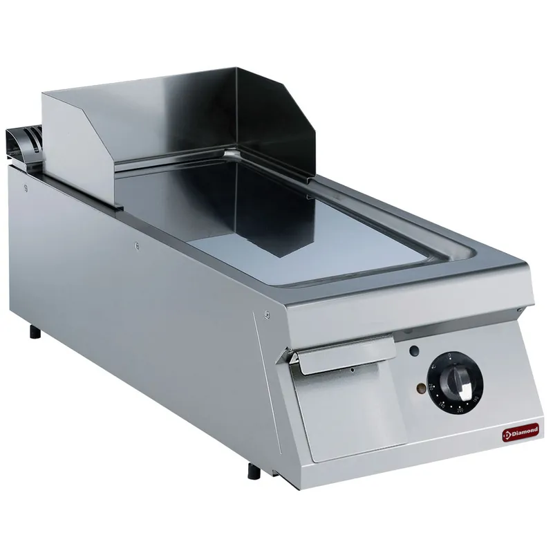 Elektrische bakplaat glad - 400x900x(h)320mm - 400V Must-Have