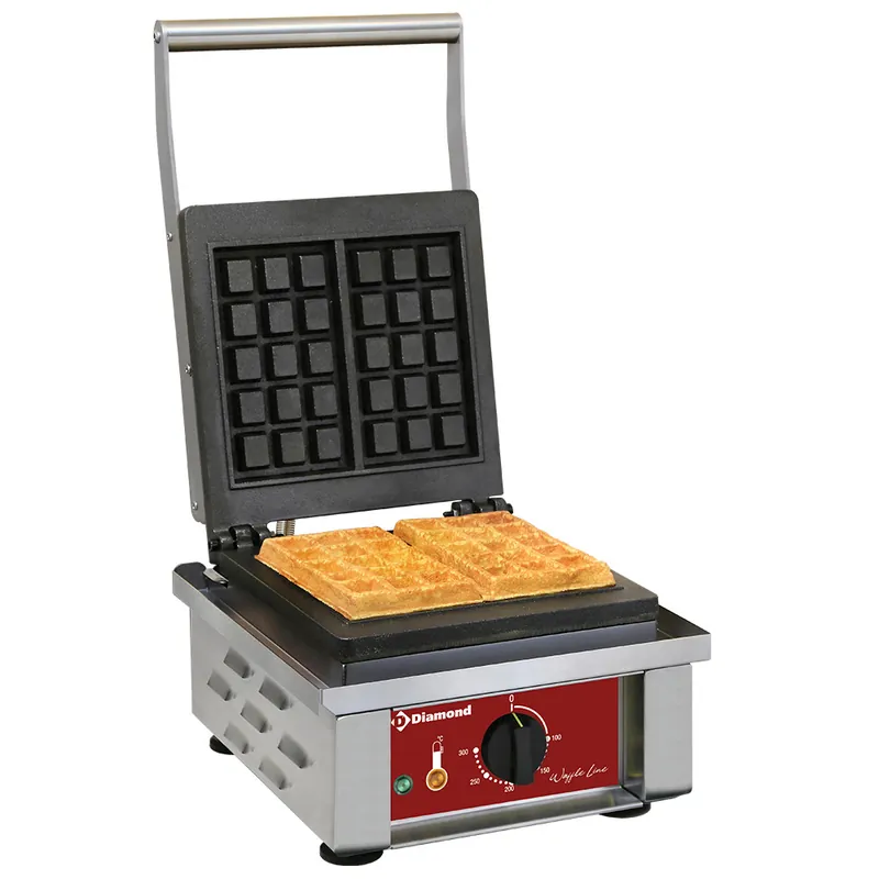 Brusselse wafelmaker 1500W - 305x440x(h)230mm Lage Prijs