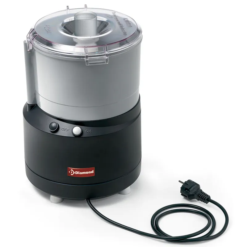 Cutter 3,2L glad mes ABS, polycarbonaat - 240x240x(h)330mm Direct Verzonden