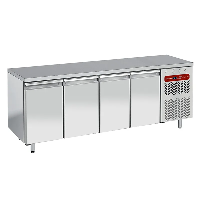 Aanbieding Vrieswerkbank geventileerd 4 deurs - EN 600x400 - 2550x800x(h)880/900mm