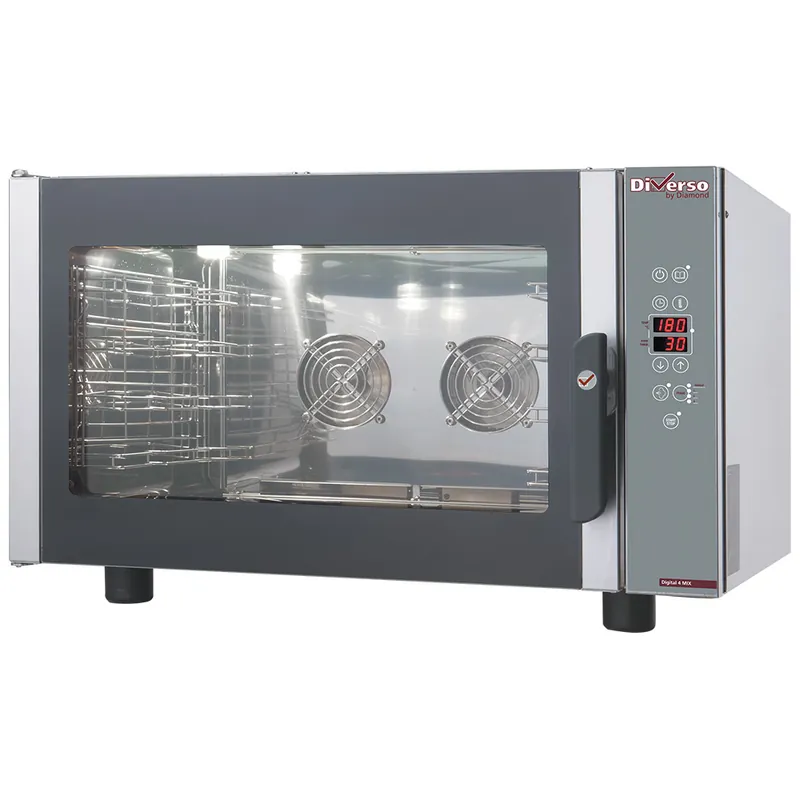 Stoom/convectieoven elektrisch - 4x 1/1GN of 600x400 - 400V Goedkoop
