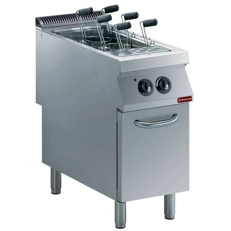 Dagaanbieding Pastakoker met onderstel elektrisch - 1 kuip 40L - 230V