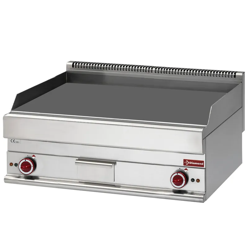 Speciale Aanbieding Elektrische braadplaat EXTRA-BREED met vlakke plaat - 1000x650x(h)280/380mm