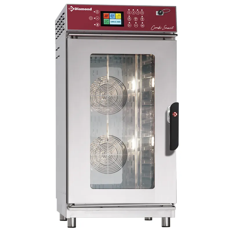 Convectieoven 11x 1/1GN Touch Screen - Auto-Cleaning - Stoom - 400V Gecertificeerd