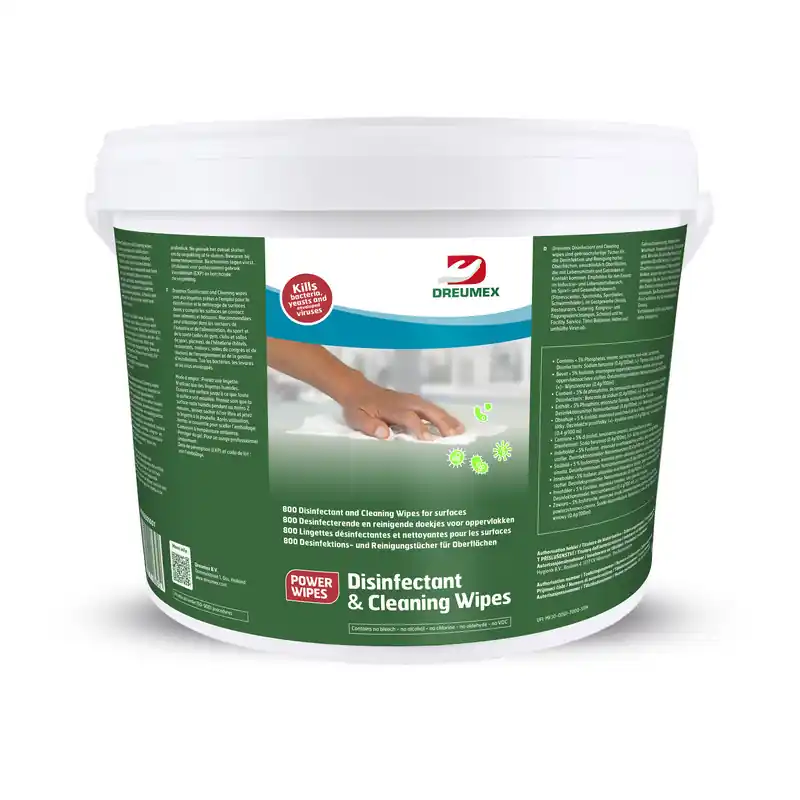 Laatste Versie Disinfectant and cleaning wipes - 2x800 doekjes