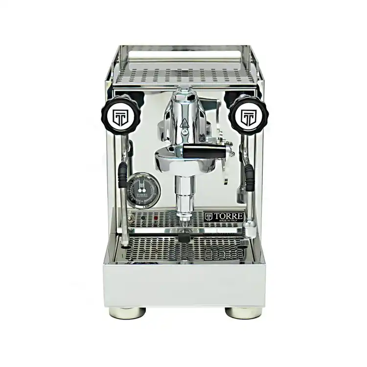 Bestel Nu Torre Luigino RVS espressomachine - Kunststof handgrepen
